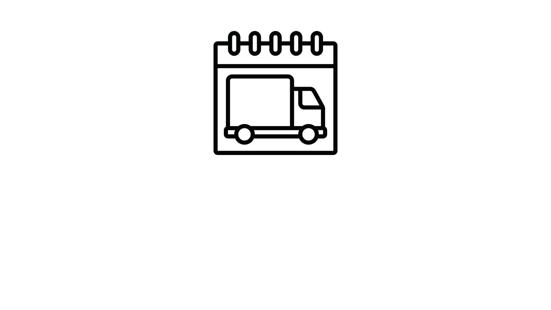Scheduled Deliveries